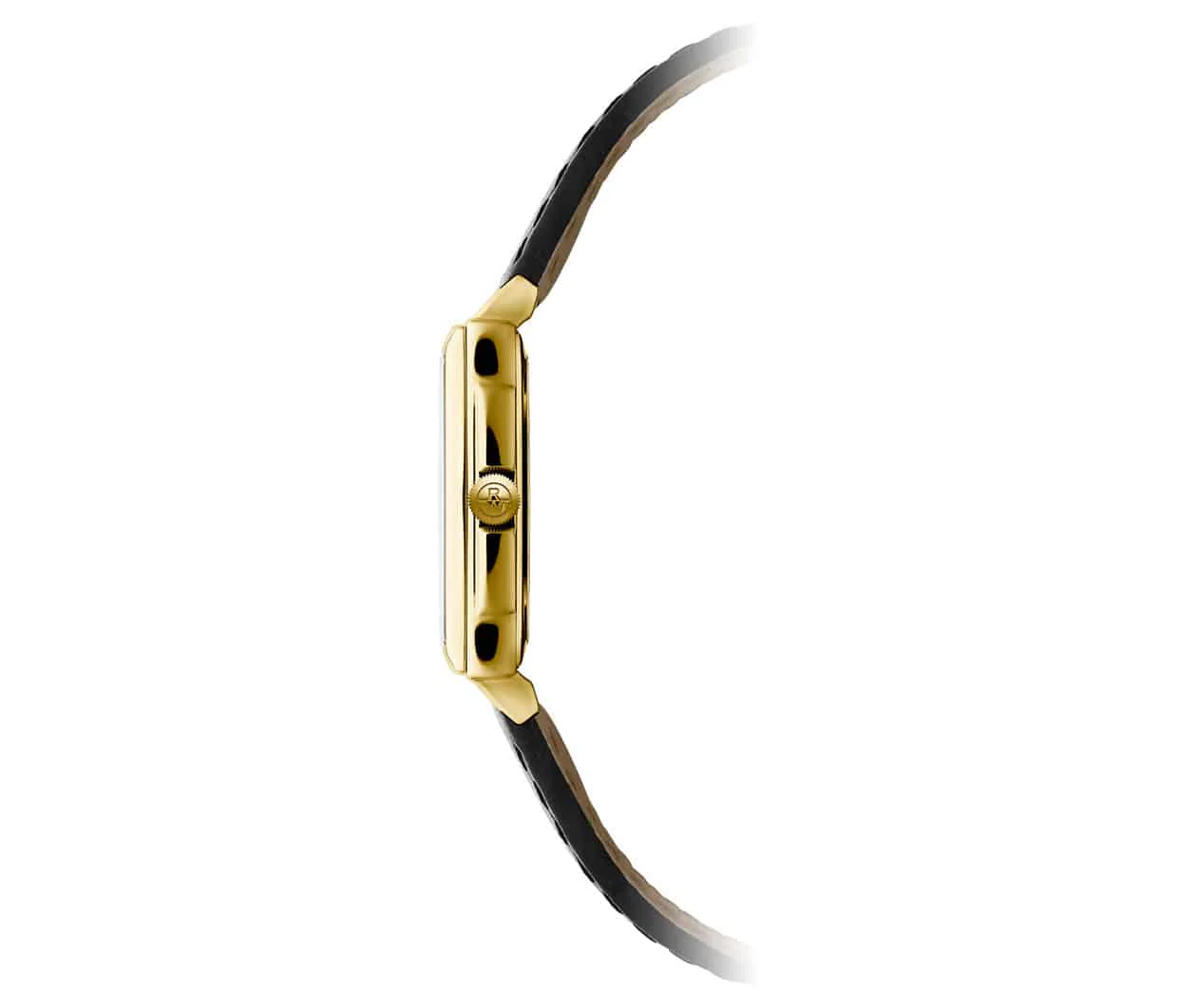 Toccata Ladies Gold Quartz Leather Watch - Image 3