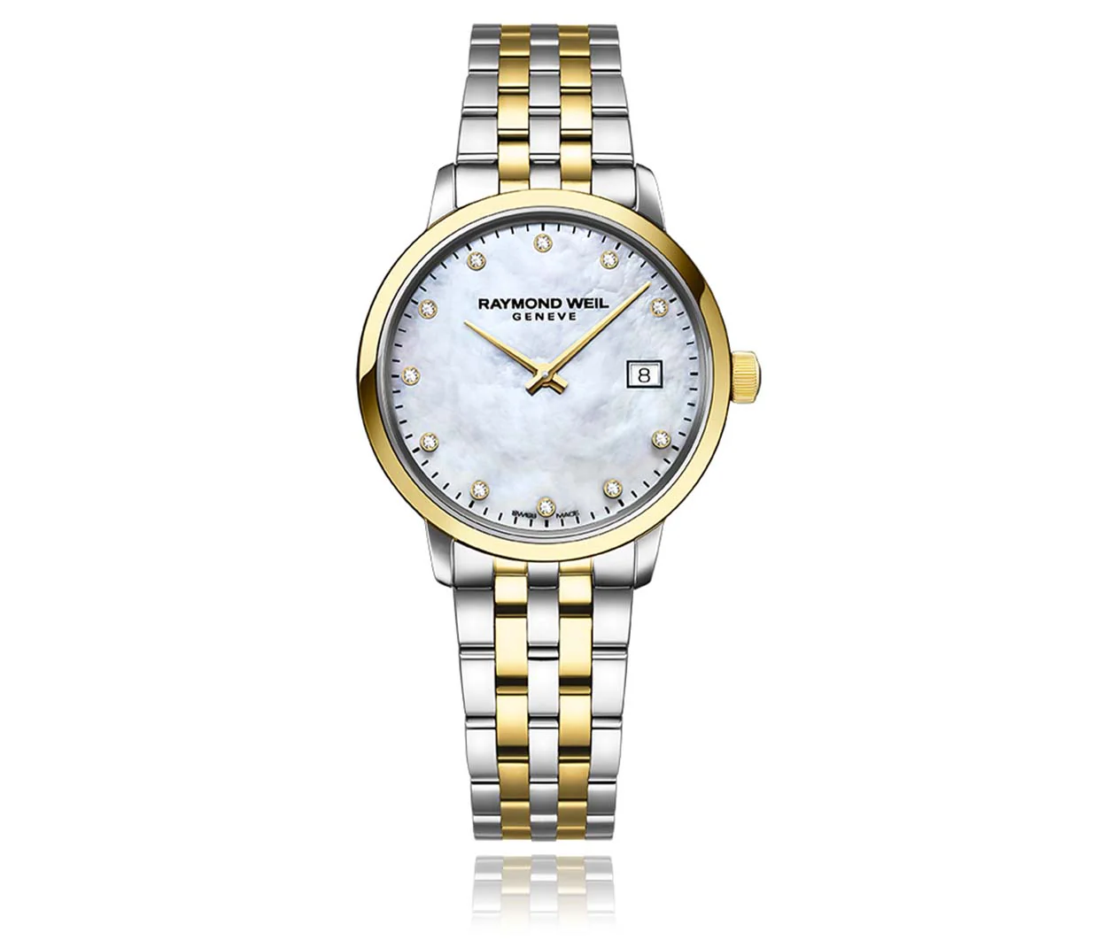Toccata Ladies Quartz Two-tone Gold 11 Diamond Watch