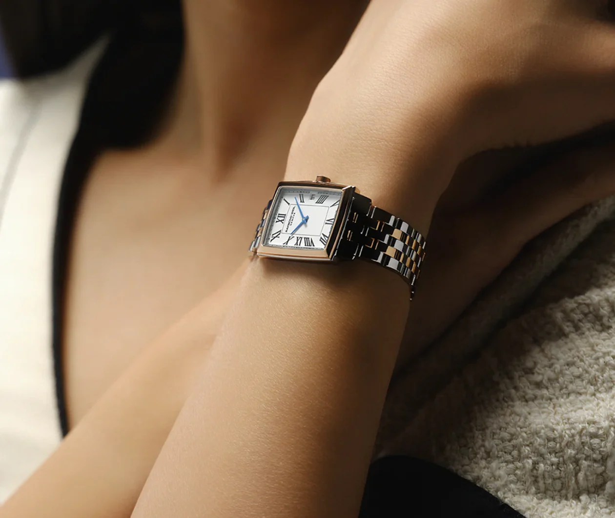 Toccata Ladies Two-Tone Rose Gold Quartz Steel Watch - Image 4