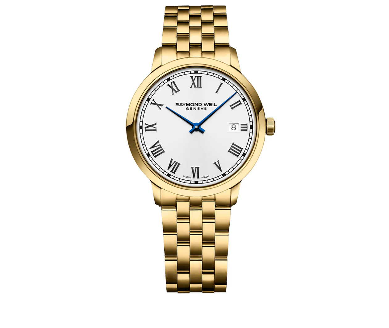 Toccata Men's Classic Gold PVD White Dial Quartz Watch
