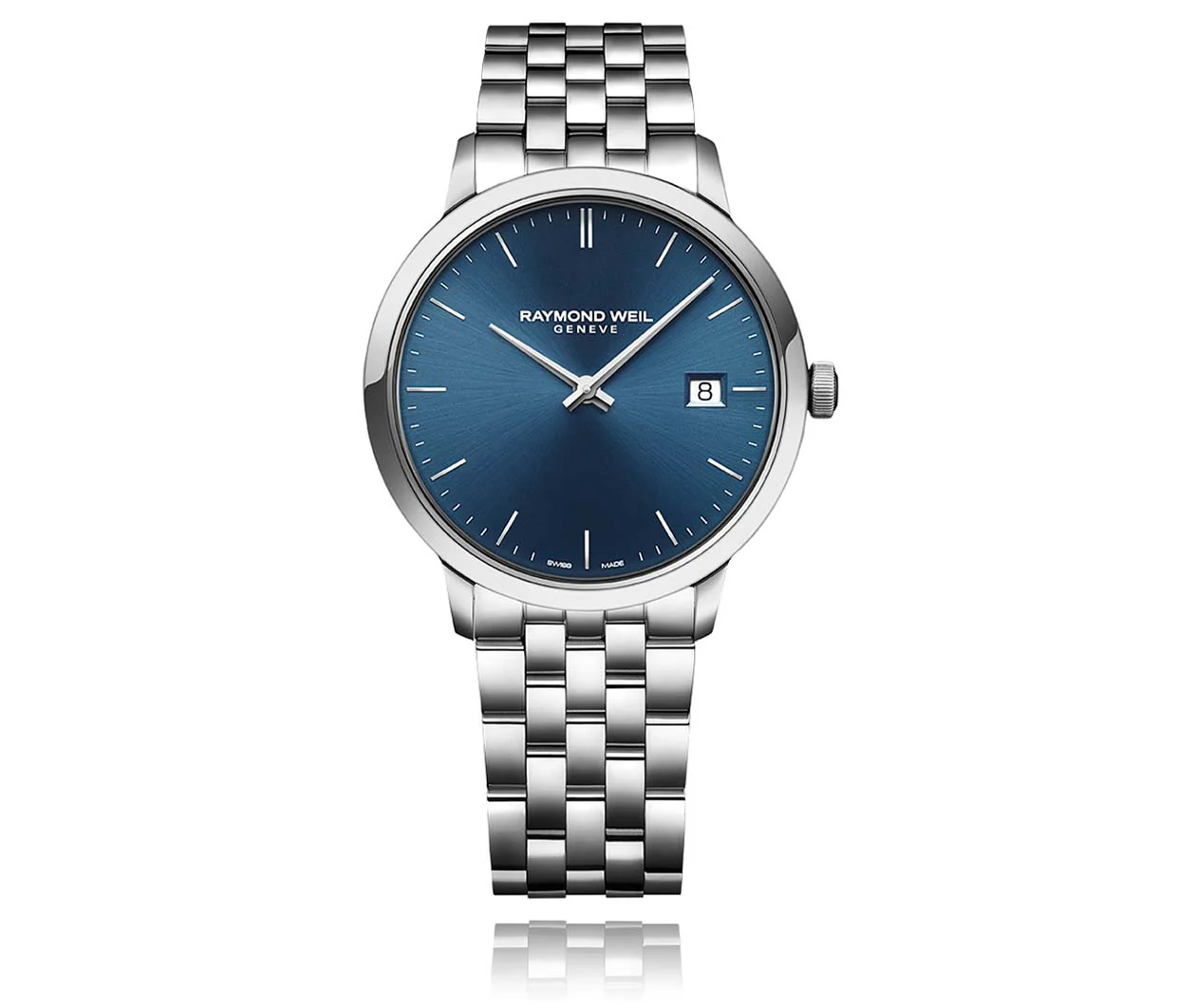 Toccata Men's Classic Steel Blue Dial Quartz Watch