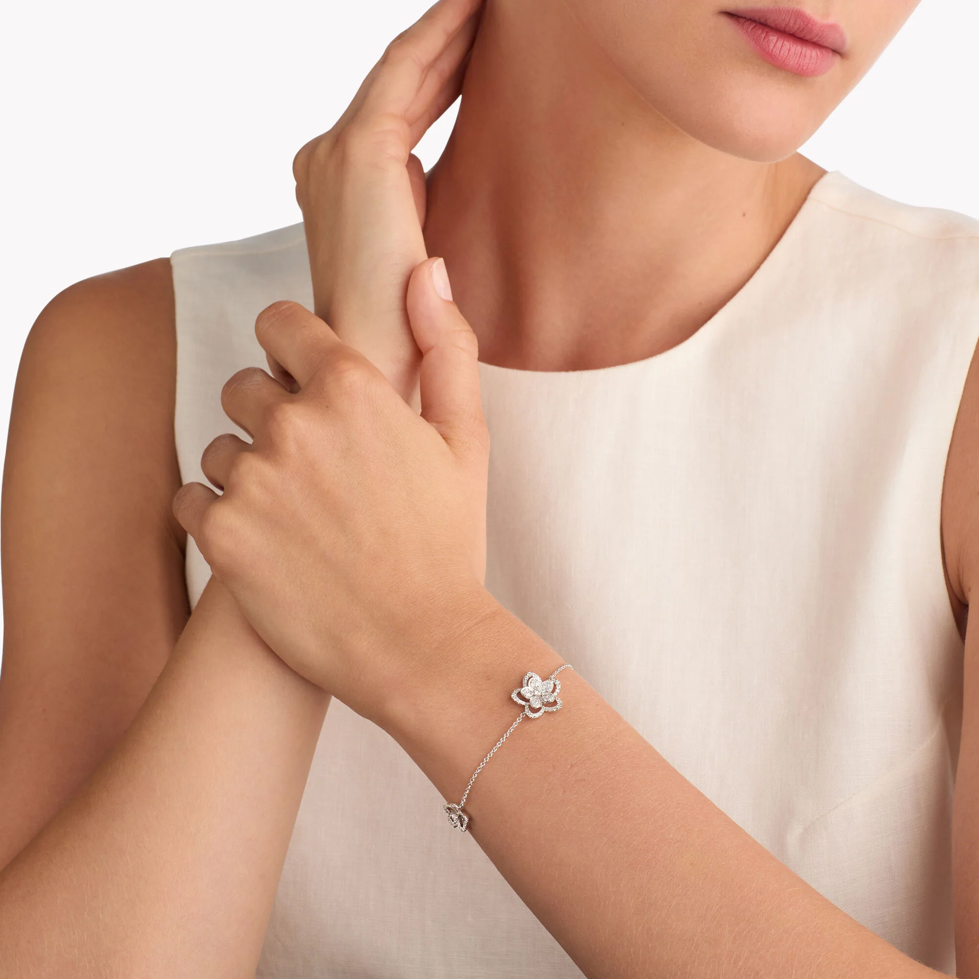 Wild Flower Diamond Bracelet - Image 2