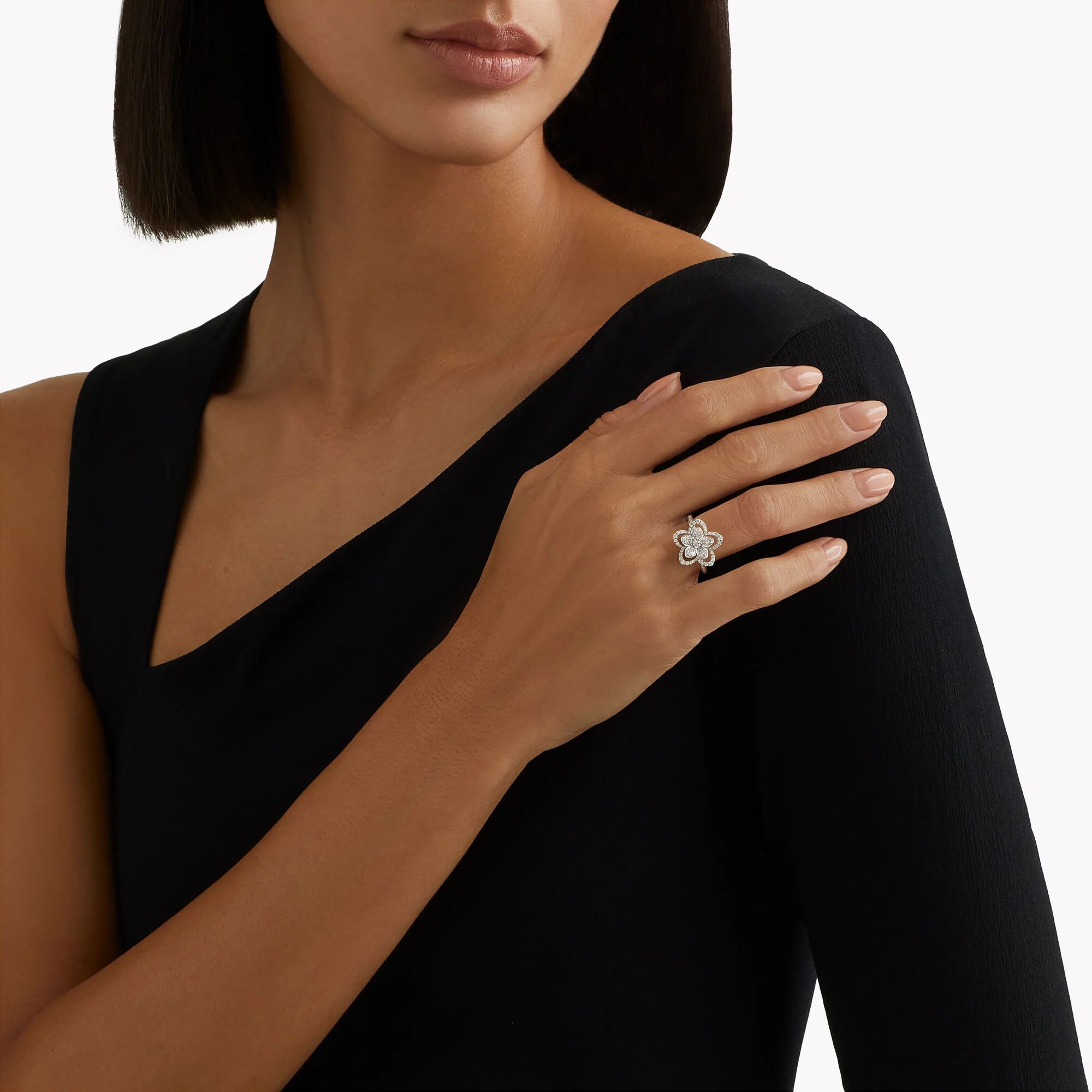 Wild Flower Diamond Ring - Image 2