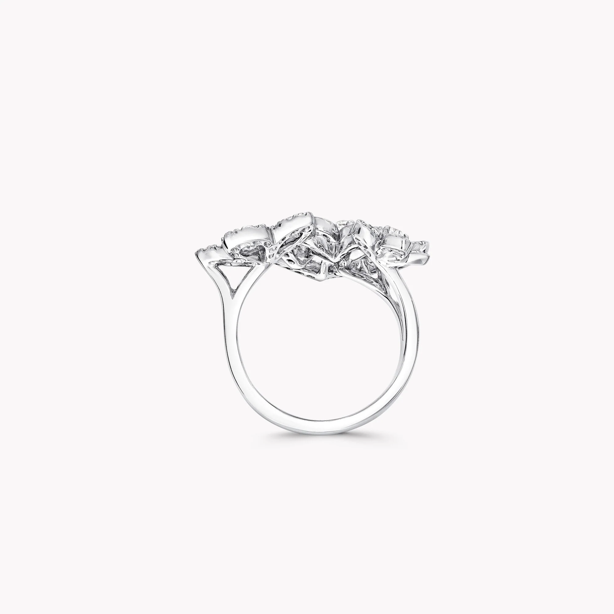 Wild Flower Triple Diamond Ring - Image 5