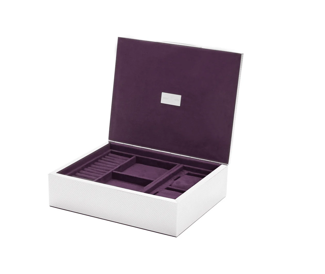 Wolf Silver Watch Jewelery and Legacy Box