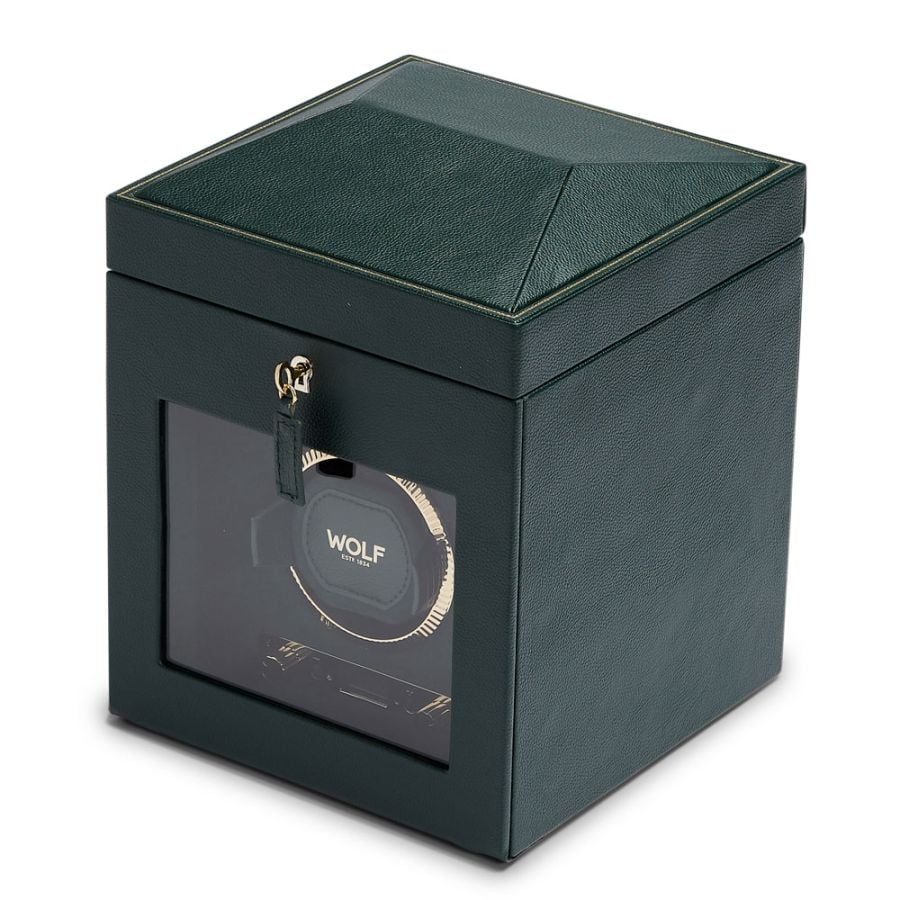 Wolf Brit Racing Green Single Watch Winder - Image 3