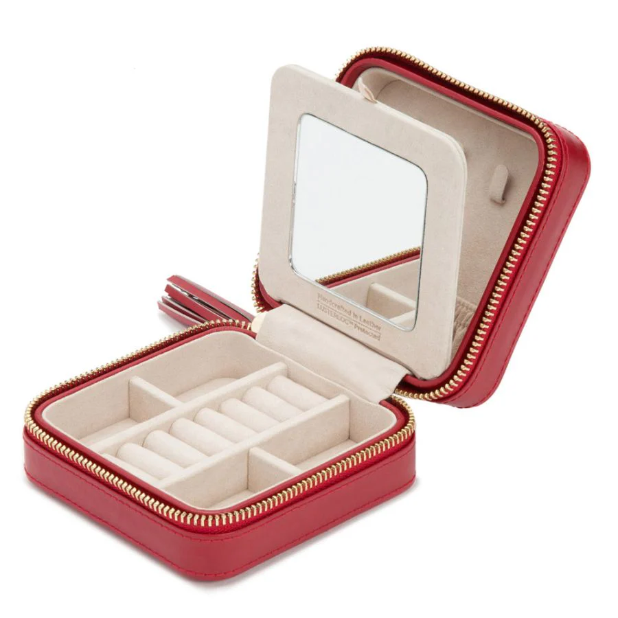 Wolf Caroline Zip Travel Case Red - Image 2
