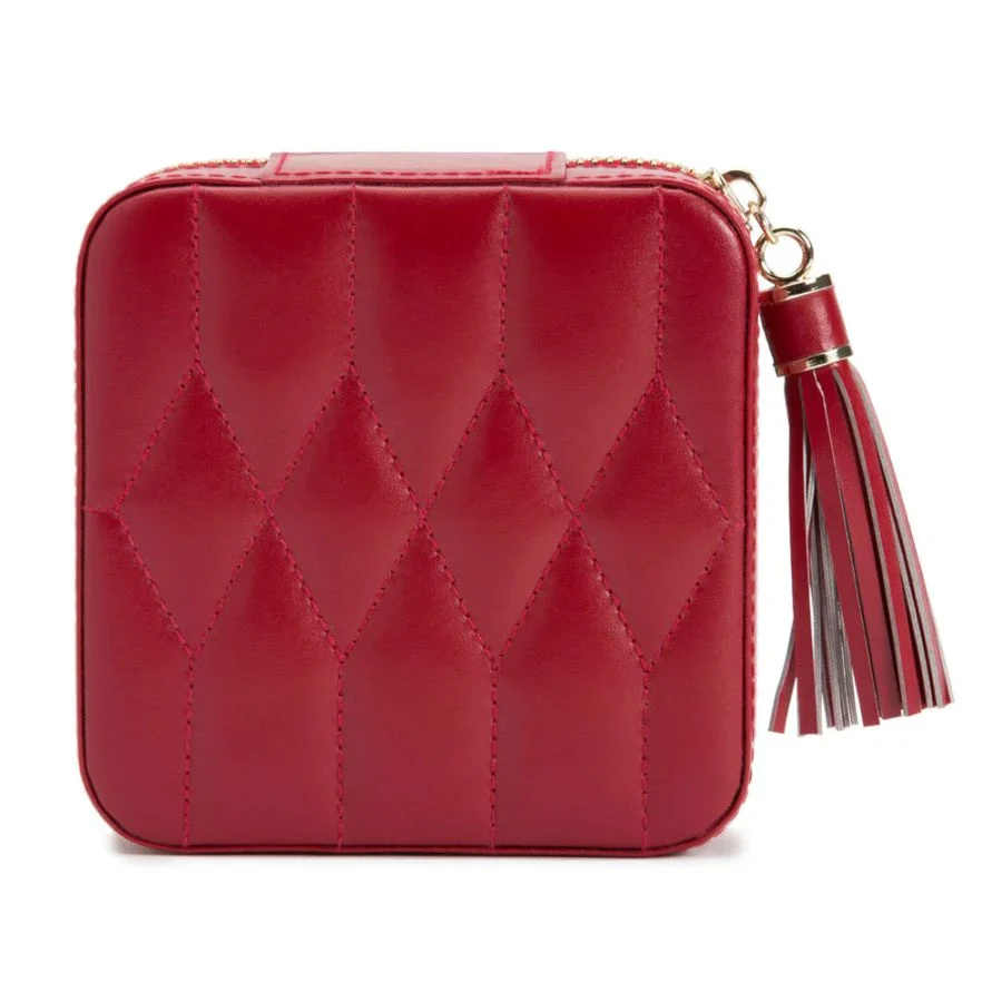 Wolf Caroline Zip Travel Case Red - Image 3
