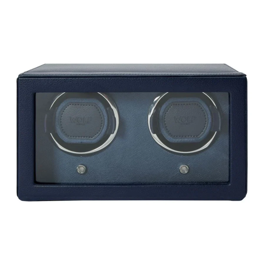 Wolf Double Cub Winder with Cover Navy