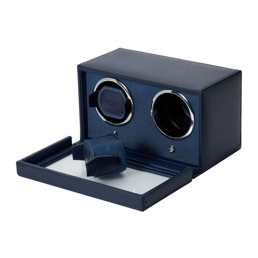 Wolf Double Cub Winder with Cover Navy - Image 2
