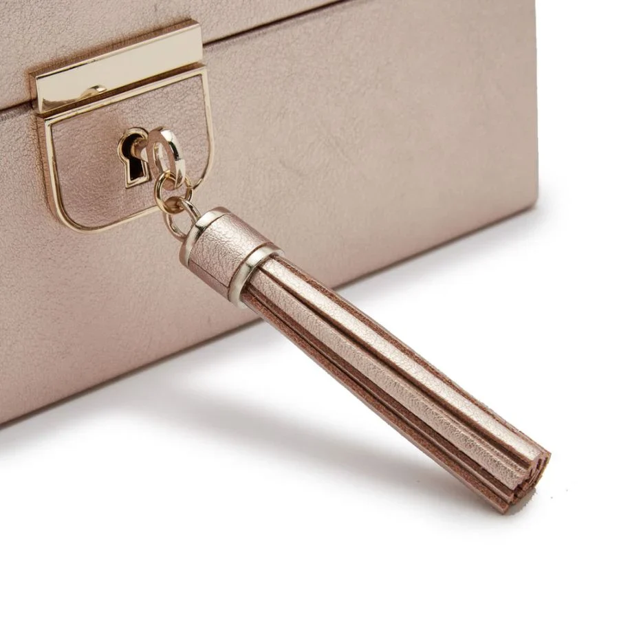 Wolf Palermo 6 Pc Watch Box Rose Gold - Image 5