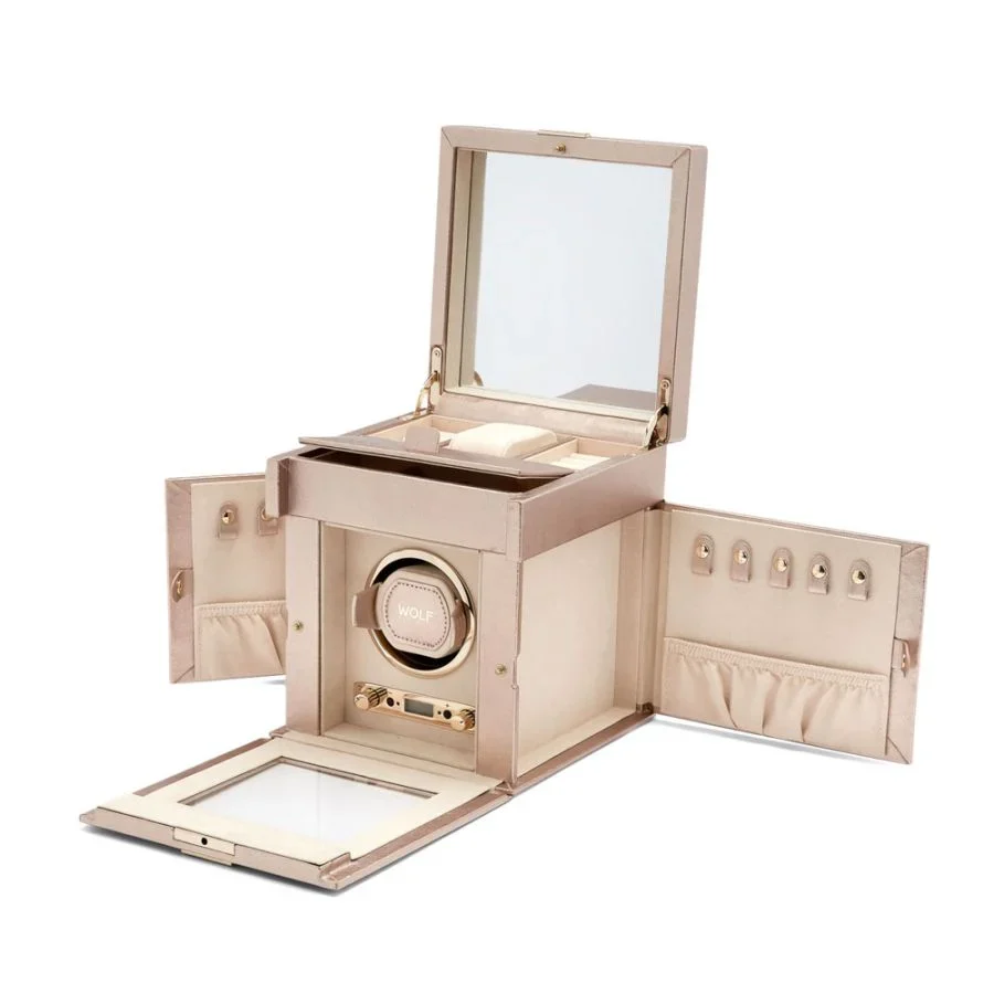 Wolf Palermo Single Watch Winder Rose Gold - Image 2