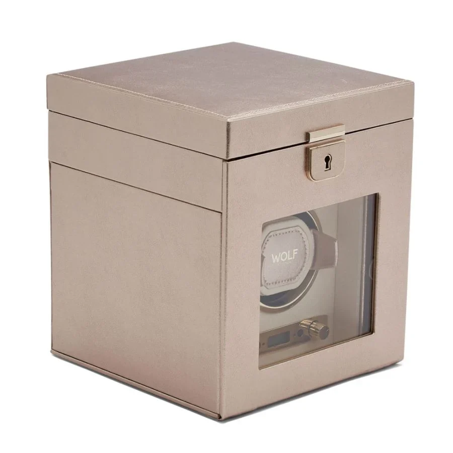 Wolf Palermo Single Watch Winder Rose Gold - Image 3