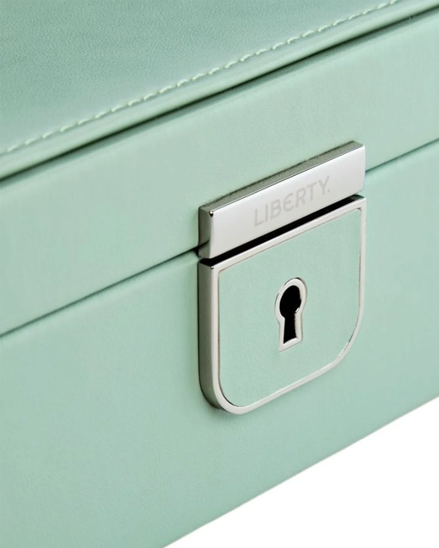 WOLF x Liberty Medium Jewellery Box - Sage - Image 5