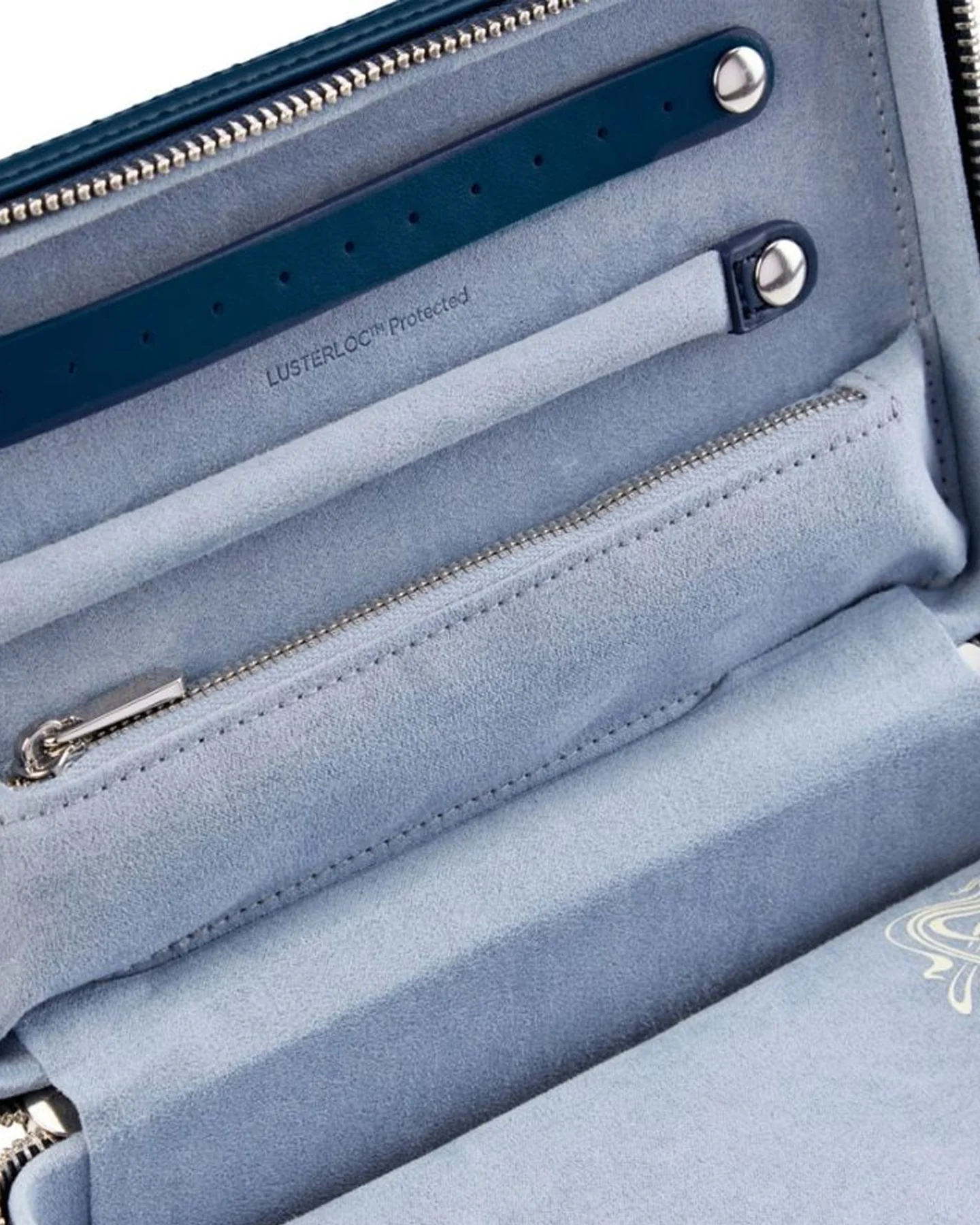 WOLF x Liberty Medium Zip Case - Navy - Image 5