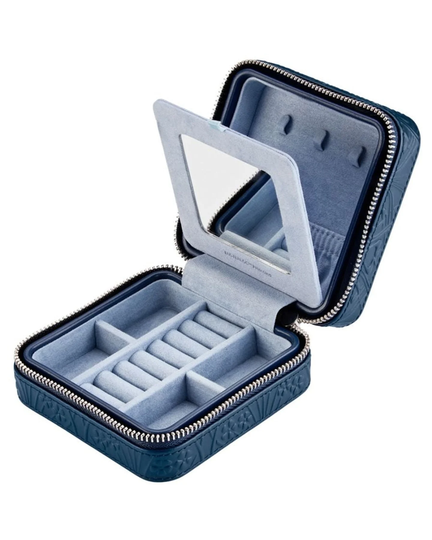 WOLF x Liberty Small Travel Zip Case - Navy - Image 5
