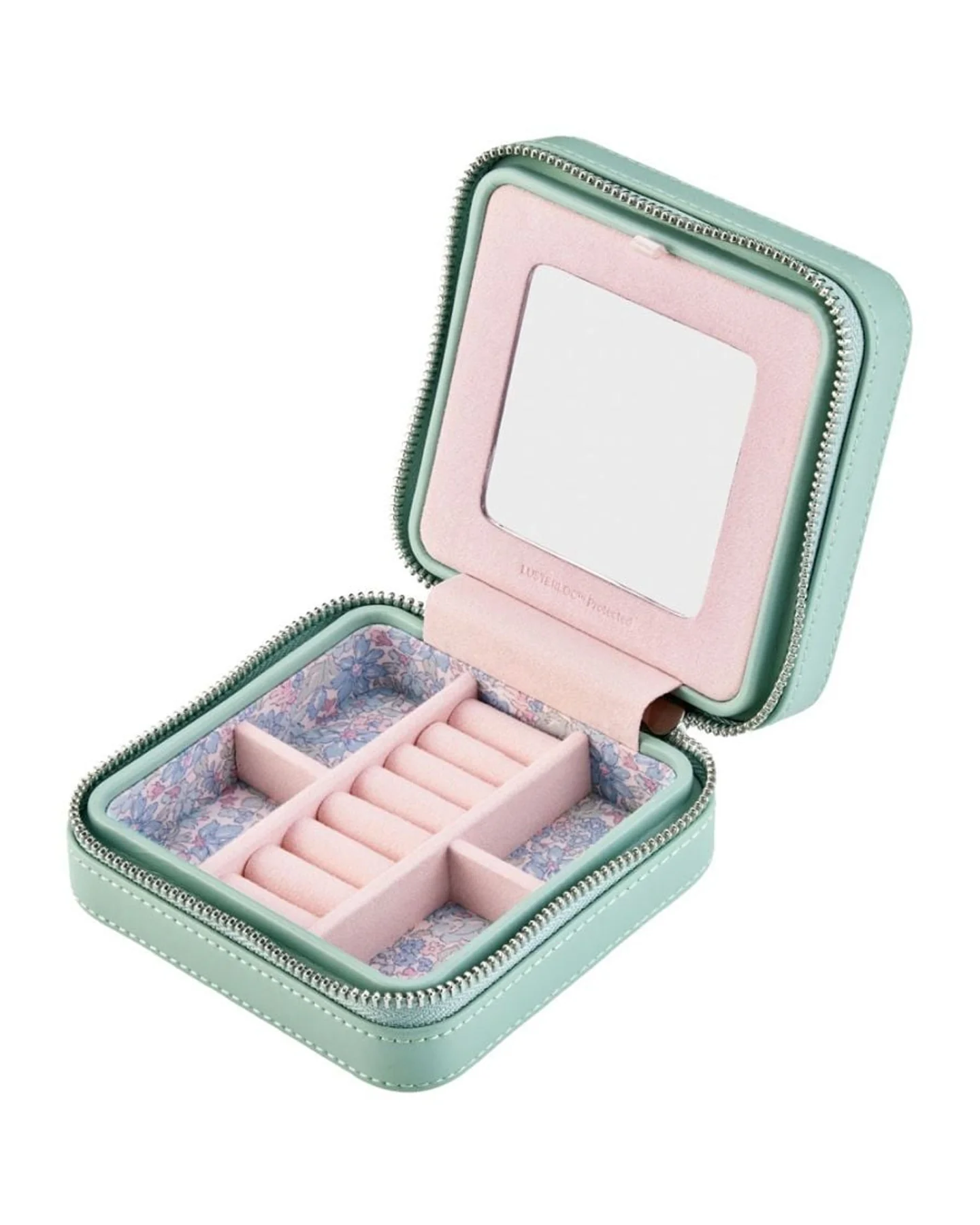 WOLF x Liberty Small Travel Zip Case - Sage - Image 2