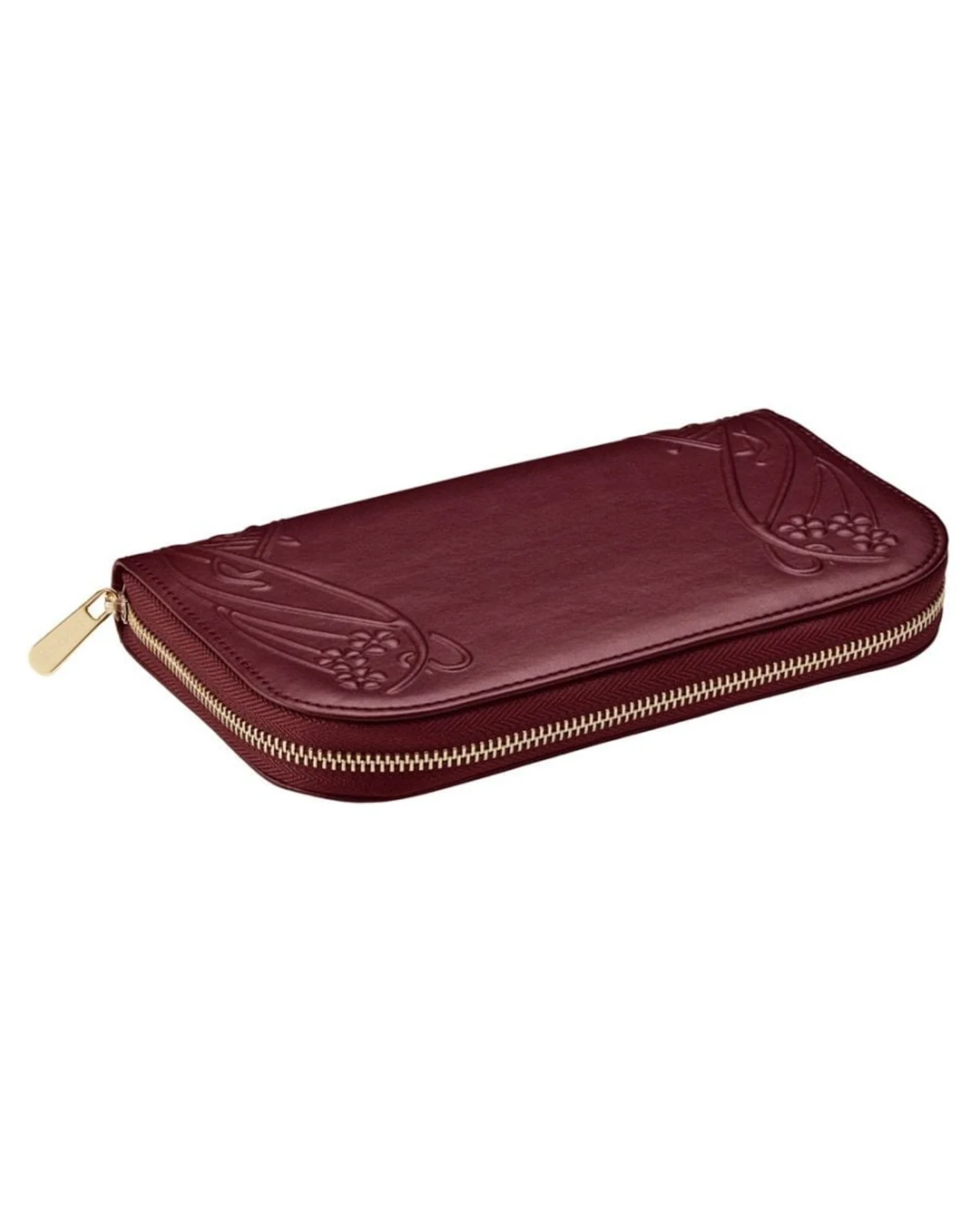 WOLF x Liberty Travel Portfolio - Burgundy - Image 3