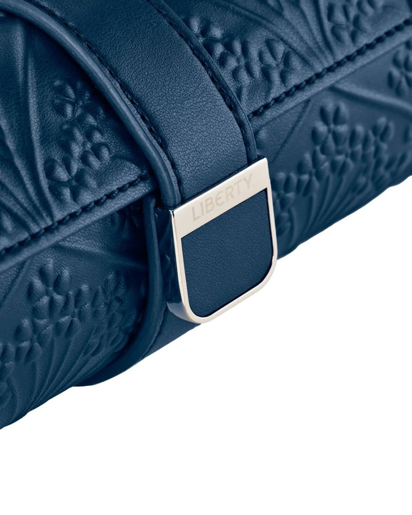WOLF x Liberty Triple Watch Roll - Navy - Image 7